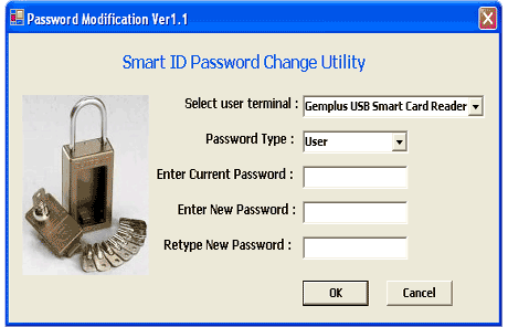 password modification
