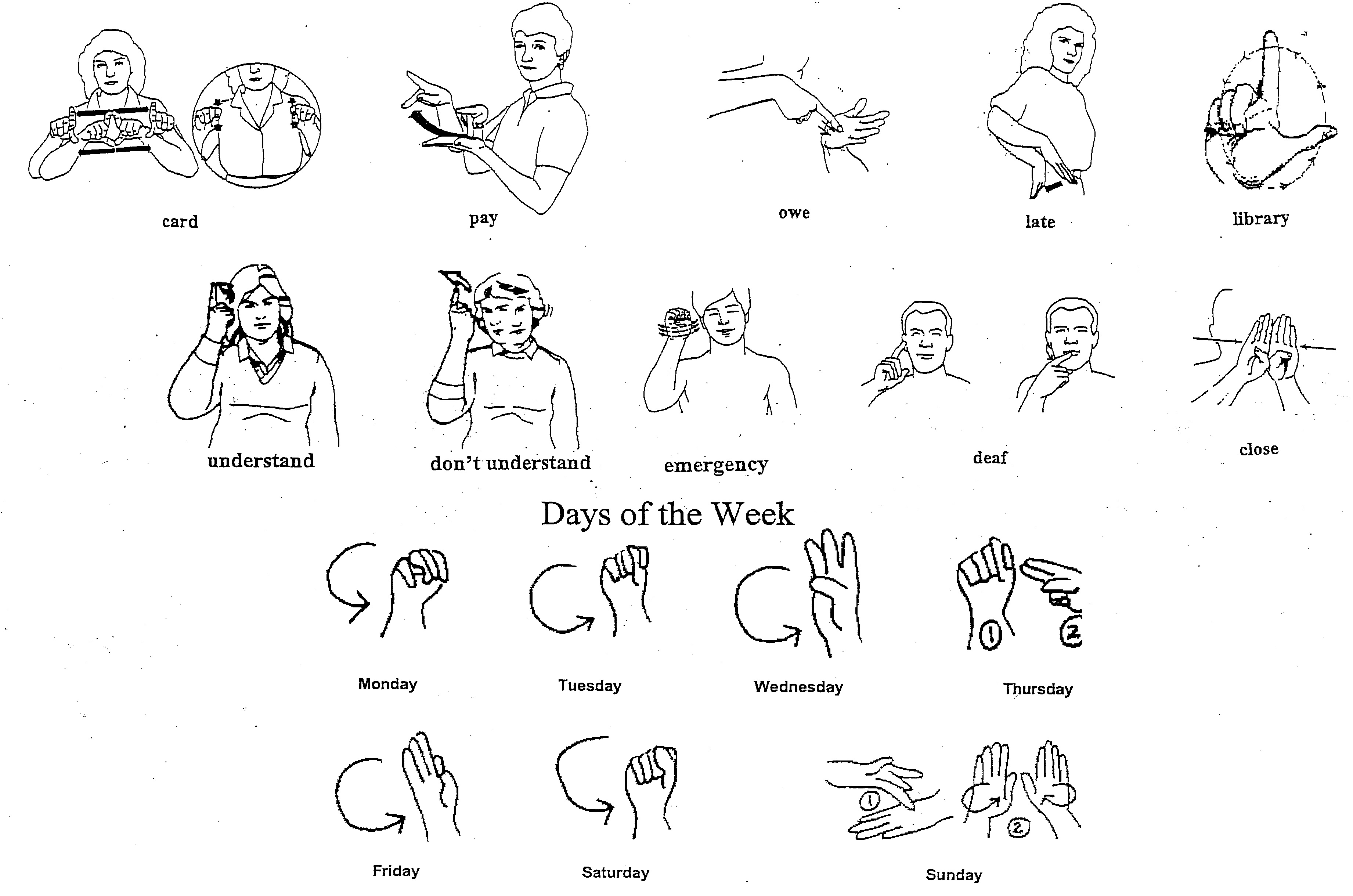 Sign Language Examples