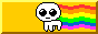 88x31 button: autism creature with rainbow