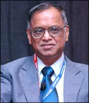 N R Narayana Murthy potrait